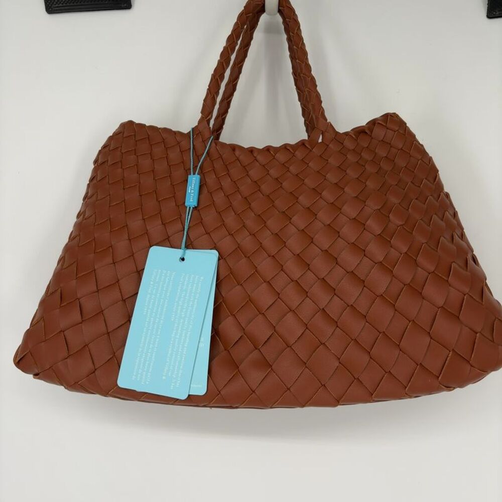 Dragon Diffusion Hand-Woven Leather Tote